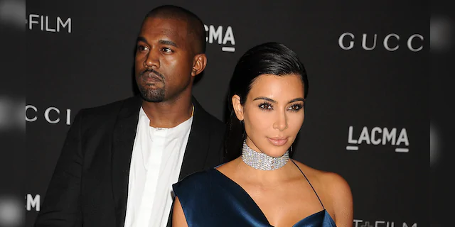 TV personality Kim Kardashian and rapper Kanye West wed in 2014. (Photo by Frank Trapper/Corbis via Getty Images)