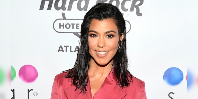 Kim Kardashian announced on Instagram Story that she was attending Bible with her sister Kourtney Kardashian (pictured here).