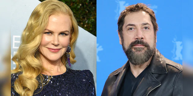 Nicole Kidman (left) and Javier Bardem (right) are in talks to star as Lucille Ball and Desi Arnaz in Amazon's 'Being the Ricardos.'