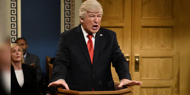 Pictured: Alec Baldwin as Donald Trump during the 'Impeachment Fantasy' cold open on Saturday, February 1, 2020.