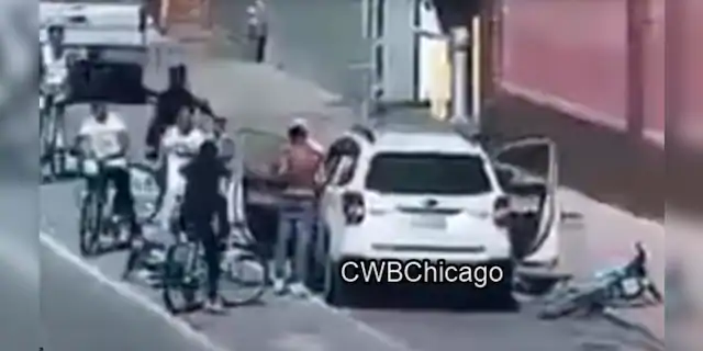 This CWB Chicago shows the carjacking of an 82-year-old man in July 2020