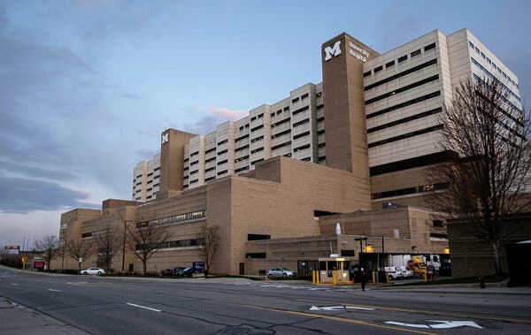 The transplant was performed at University Hospital in Ann Arbor.