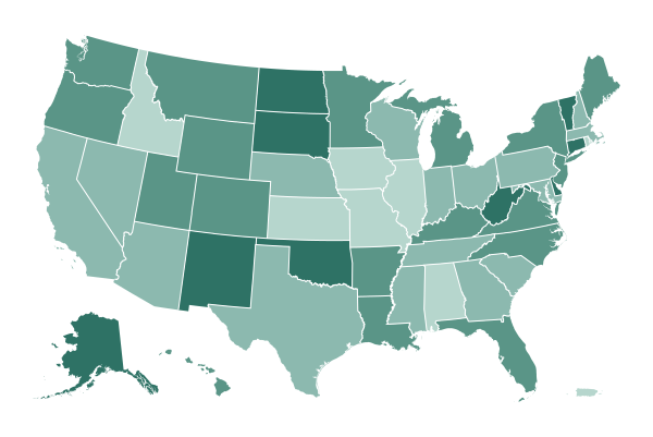 Where states are reporting vaccines given