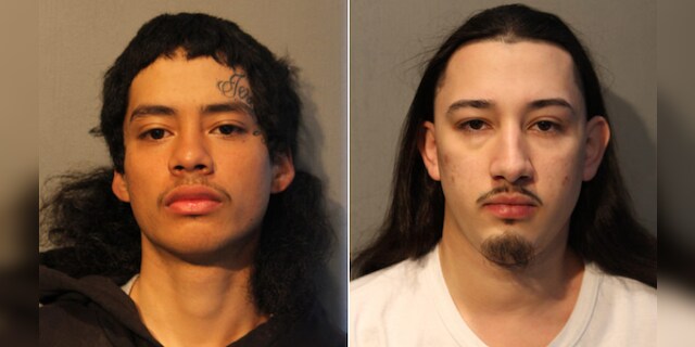 Sergio Rodriguez (left) and Jesus Moro (right) were arrested on first-degree murder charges last Friday after they allegedly shot and killed 16-year-old Julian Castillo. 