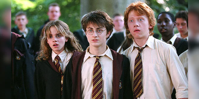 Daniel Radcliffe (middle) made his claim to fame as Harry Potter in the popular film franchise.