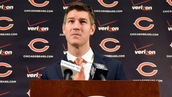 Bears GM Ryan Pace says ‘quarterback room would be a good place for a young player to enter’