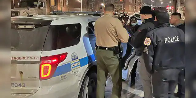 Chicago Police arrest carjacking suspect on Jan. 24, 2021.