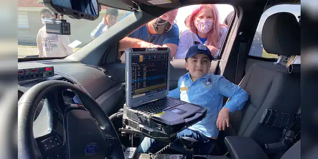 The Chicago Police Department on Sunday partnered with the Illinois Make-a-Wish foundation to help one seven-year-old become a SWAT officer. (Credit: Make-a-Wish Foundation)