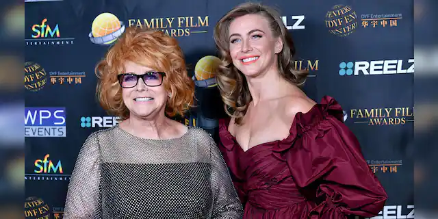 (L-R) Ann-Margret and Julianne Hough attend the 24th Family Film Awards at Hilton Los Angeles/Universal City on March 24, 2021, in Universal City, California.
