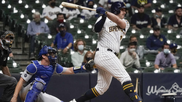 Shaw sends Brewers to 6-5 win over Dodgers in 11 innings