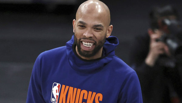 Knicks’ Taj Gibson gets emotional talking about playoff win with former Bulls teammates