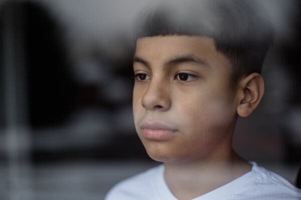 Mayson Barillas, 11, recently recovered from Covid-19 multisystem inflammatory syndrome.