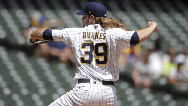 Burnes strikes out 13, D-Backs lose 17th in row on road