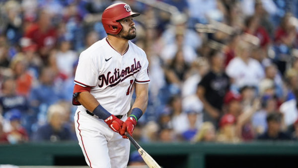 Nats’ Schwarber hits 12th homer in 10 games, 25th of season