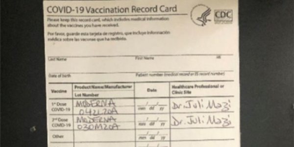 California woman first to face federal charges over fake COVID immunizations, vaccination cards