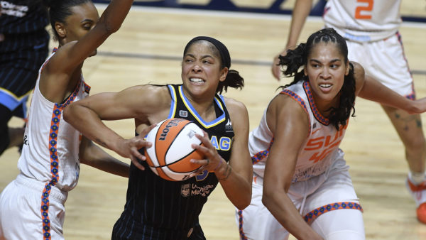 WNBA’s Candace Parker becomes first female cover athlete in NBA2K history