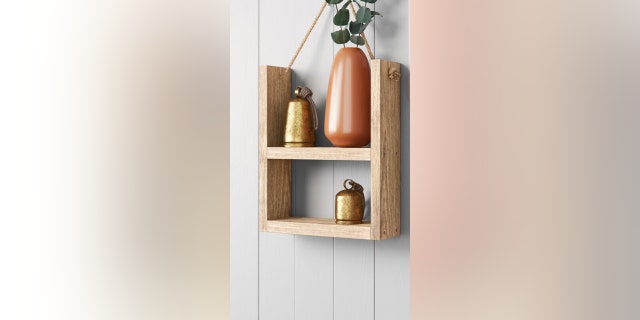 This shelf is a perfect host gift for your next housewarming party.