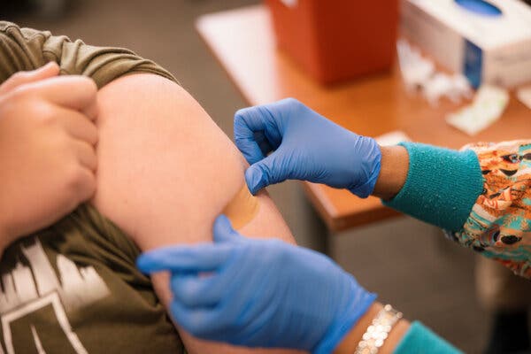 A vaccination site in Nashville in May. The Tennessee Department of Health will be taking part in several back-to-school vaccine partnership events with schools.