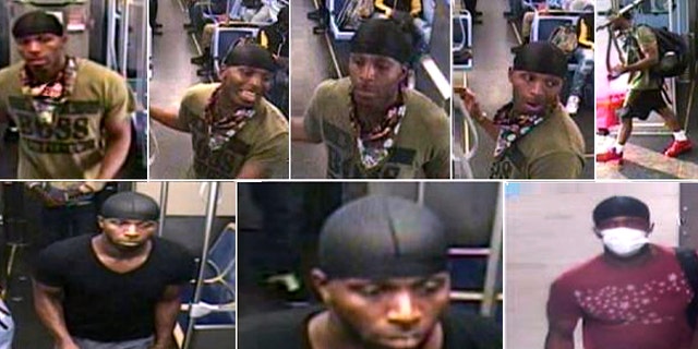 Chicago police were seeking information on a suspect wanted for allegedly attacking public transportation riders with a hammer. 