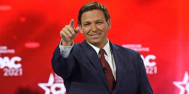 Gov. Ron DeSantis' reputation as a mainstream media bogeyman appears safe for the time being after Wednesday's Associated Press story slammed as a failed hit job. (Photo by Paul Hennessy / SOPA Images/Sipa USA)No Use Germany.