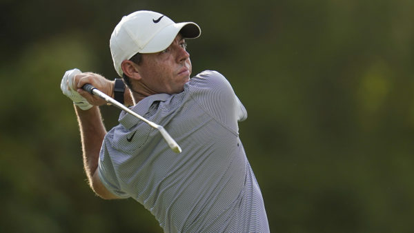 McIlroy, Rahm part of 3-way tie for lead at Caves Valley