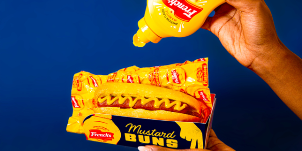French’s launches mustard hot dog buns in time for National Mustard Day