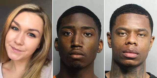 Evoire Collier, center, and Dorian Taylor are now facing murder charges in the death of Christine Englehardt. 