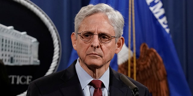 U.S. Attorney General Merrick Garland holds a news conference to announce that the Justice Department will file a lawsuit challenging a Georgia election law that imposes new limits on voting, at the Department of Justice in Washington, D.C., U.S., June 25, 2021. 