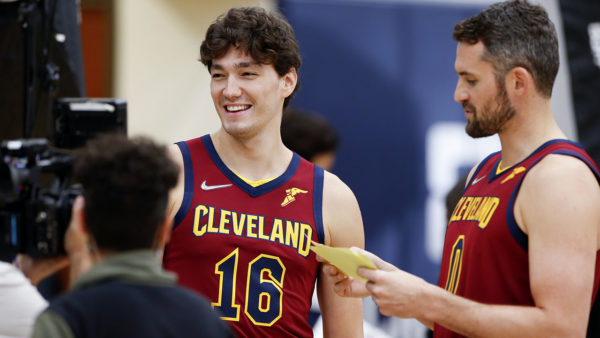 Love, Cavaliers looking forward as training camp opens