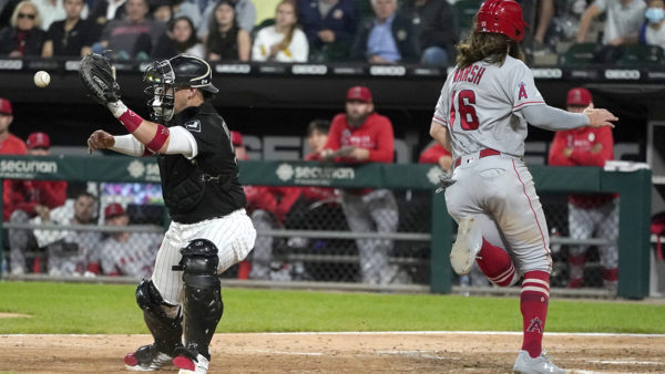 Marsh homers off Kopech in 8th, Angels top White Sox 3-2