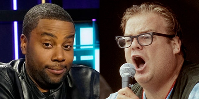 'Saturday Night Live' star Kenan Thompson, left, looked back on working with Chris Farley in January 1997 and admitted he learned a lot from the late great comedian.
