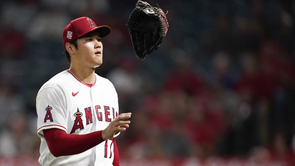 Ohtani strikes out 8 on 117 pitches, Angels beat Rangers 3-2