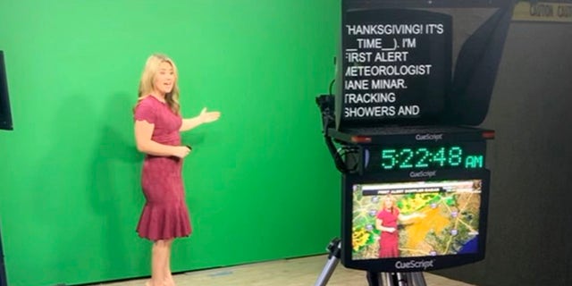 Jane Minar (seen here at WFXG FOX54) left an on-air position in Augusta, Georgia for a behind-the-scenes role at FOX Weather. It worked out, as she was promoted to on-air meteorologist before the FOX Weather even launched.  