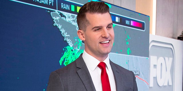 FOX Weather meteorologist Stephen Morgan moved from Houston to New York City to be part of the launch team. 