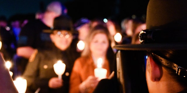 Thousands of members of law enforcement and their families attended the candlelight vigil in Washington, D.C. (FBI)