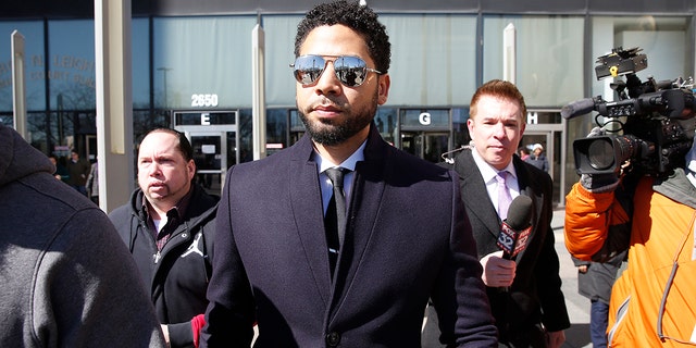 Smollett is pictured here in 2019.