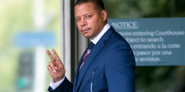 Actor Terrence Howard played Smollett's father on the drama series ‘Empire’.