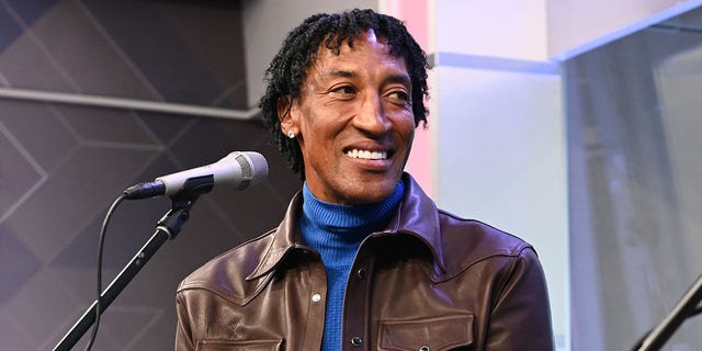 A SiriusXM Town Hall with Scottie Pippen on Nov. 8, 2021, in New York City.