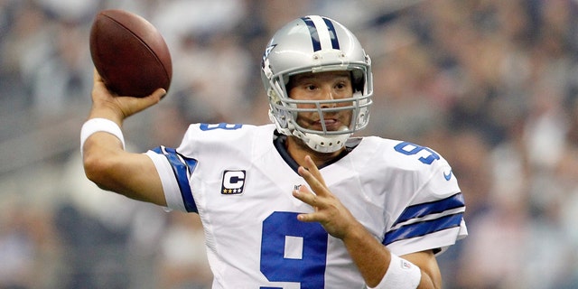 Tony Romo, of the Dallas Cowboys, broke out against the Tampa Bay Buccaneers on Thanksgiving 2006.