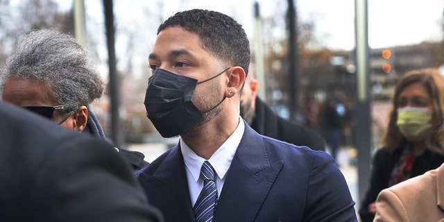 Jussie Smollett continued to maintain his innocence while testifying at his trial Tuesday.