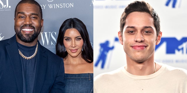 Kim Kardashian has seemingly moved on with comedian Pete Davidson, right. The two have been spending more time together and were recently spotted holding hands during a walk after celebrating Davidson's birthday together.