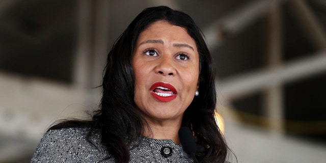 San Francisco Mayor London Breed speaks during a news conference at the future site of a Transitional Age Youth Navigation Center on January 15, 2020 in San Francisco, California. (Photo by Justin Sullivan/Getty Images)