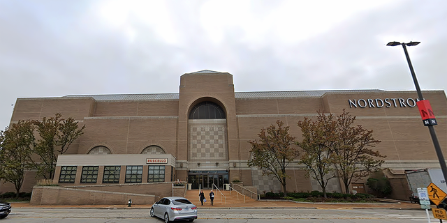 Nordstrom location in Oak Brook, Illinois, which was targeted by two robberies on the same day 