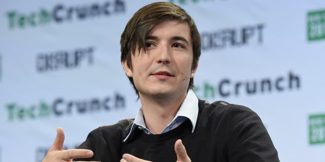 Co-founder and co-CEO of Robinhood Vladimir Tenev speaks onstage during TechCrunch Disrupt NY 2016 at Brooklyn Cruise Terminal on May 10, 2016 in New York City.