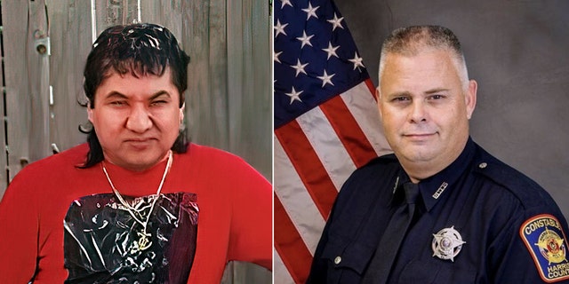 Oscar Rosales, 51, who police accuse of fatally shooting Harris County Corporal Charles Galloway early Sunday, is likely an alias, authorities said during a Monday news briefing. 