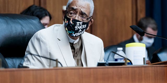 Chairman Rep. Bobby Rush (D-IL) listens during testimony at a House Energy and Commerce Committee, Subcommittee on Energy hearing in the Rayburn Building on July 14, 2020, in Washington, D.C. (Photo by Michael A. McCoy/Getty Images)