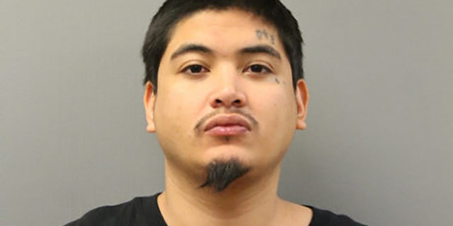 Carlos Martinez, 24, faces one felony charge of aggravated discharge of a firearm at an occupied vehicle, Chicago police said.
