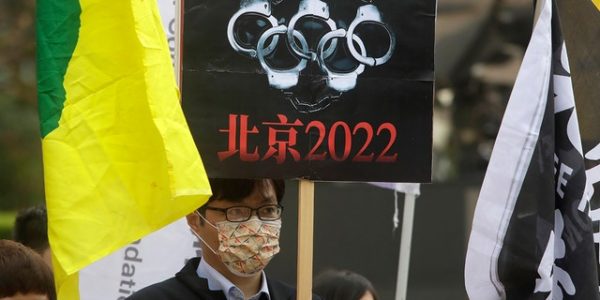 Olympians urged to speak out against ‘genocide games’ while in China