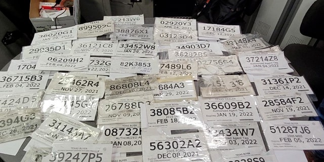 The Dallas Police Department seized 42 license plates in one day, during a 3-day operation. 