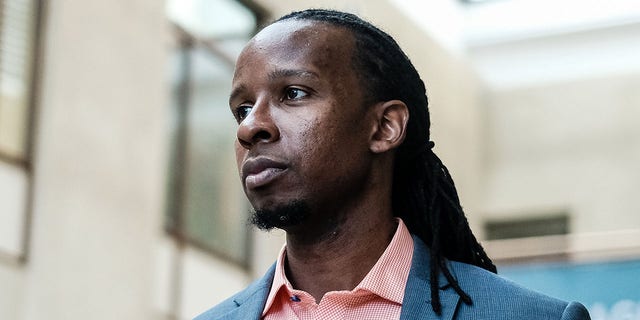 Ibram X. Kendi at American University in Washington following a panel discussion on his book "How to Be an Antiracist" on Sept. 26, 2019.  (Michael A. McCoy/For The Washington Post via Getty Images)